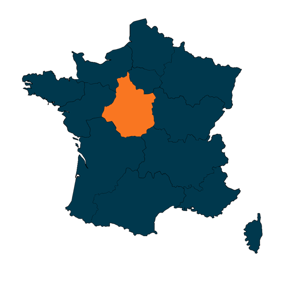 Localisée en Centre-Val de Loire