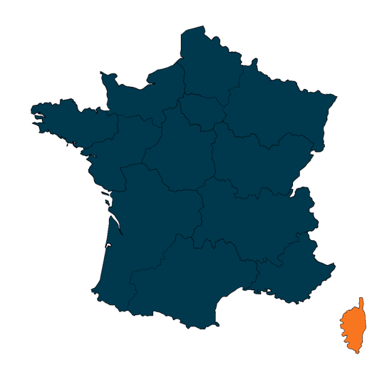 Localisée en Corse